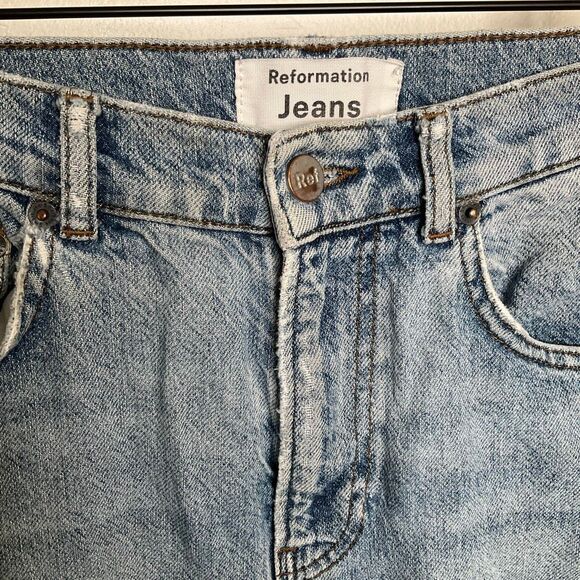 Reformation Jeans Straight Leg - Picture 3 of 6